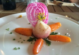 Petit navet et carottes   